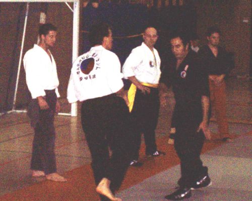 Kuk Sa Nim teaching Empty Hand Techniques